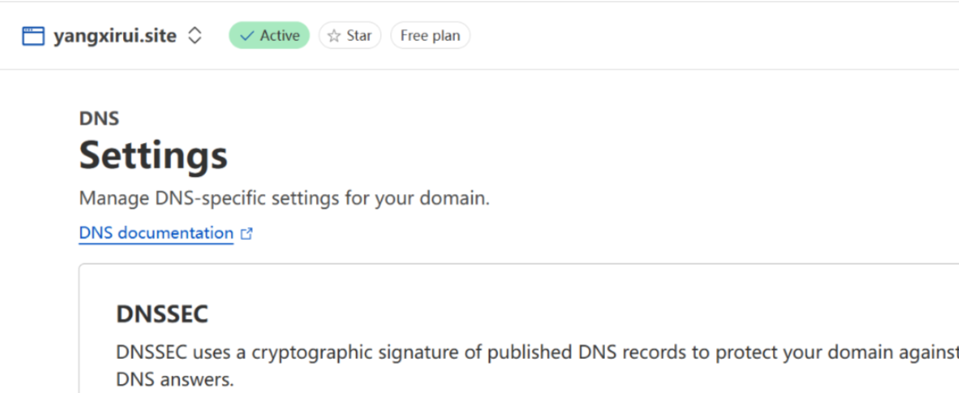 Cloudflare DNS 解析